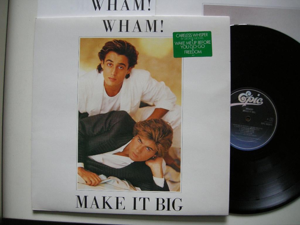 Wham Make It Big - LP vinyl zgan, Cd's en Dvd's, Vinyl | Pop, Ophalen, 1990 - 1999, Zo goed als nieuw, 12 inch