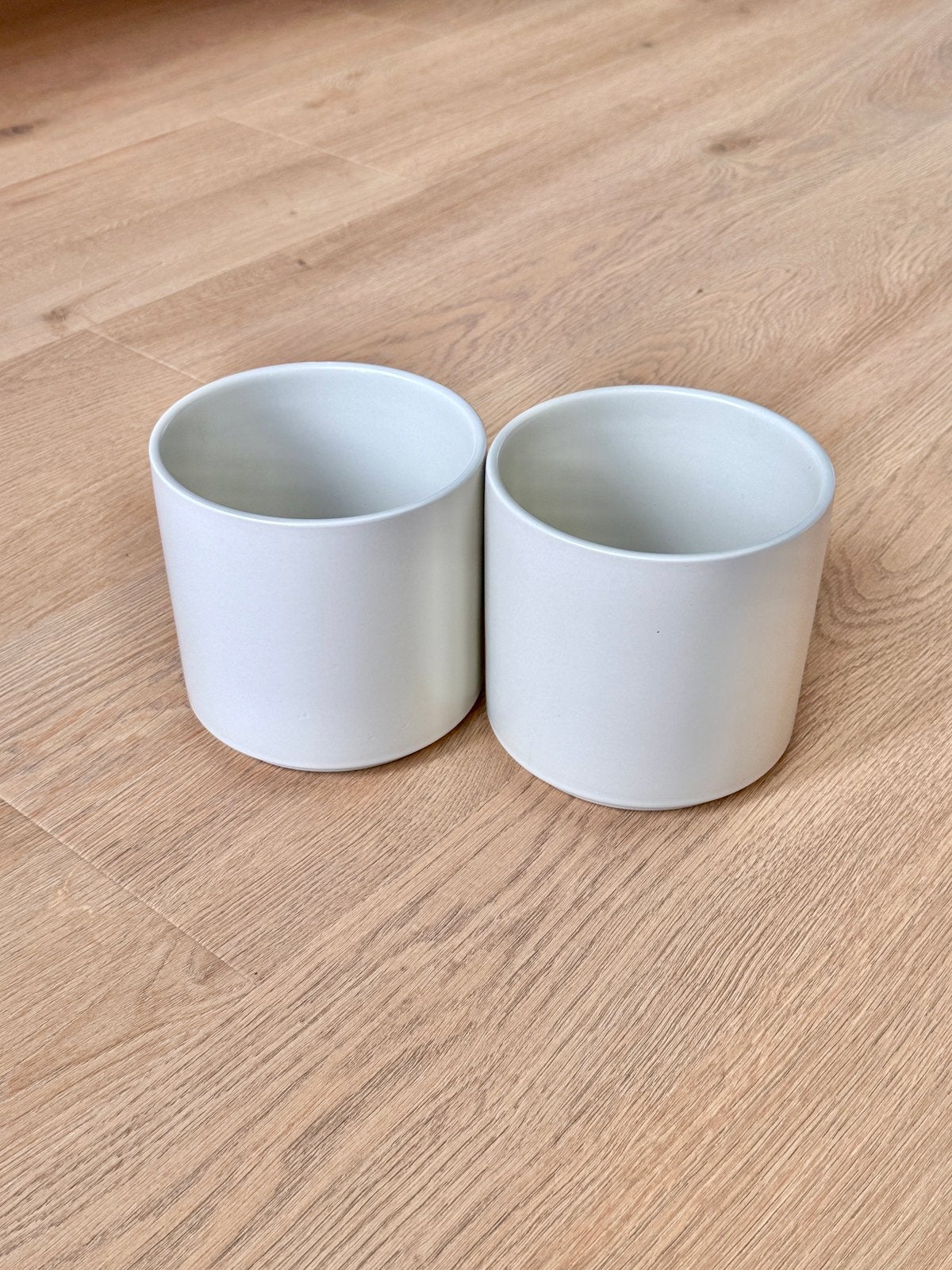 HEMA Keramiek Bloempotten 13cm, Ophalen, Rond, Aardewerk, Binnen
