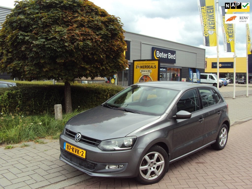Volkswagen Polo 1.4-16V Comfortline, Auto's, Voorwielaandrijving, Zwart, 4 cilinders, Origineel Nederlands