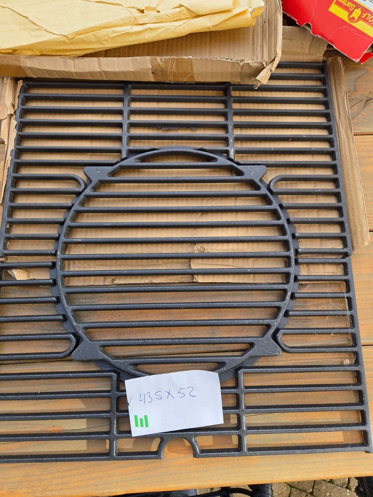 Gietijzeren grill voor barbecue NIEUW, Ophalen of Verzenden, Nieuw