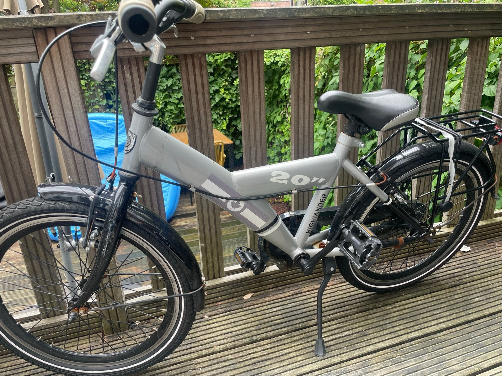 Kinderfiets Highlander 20 inch, Ophalen, Gebruikt, 20 inch of meer