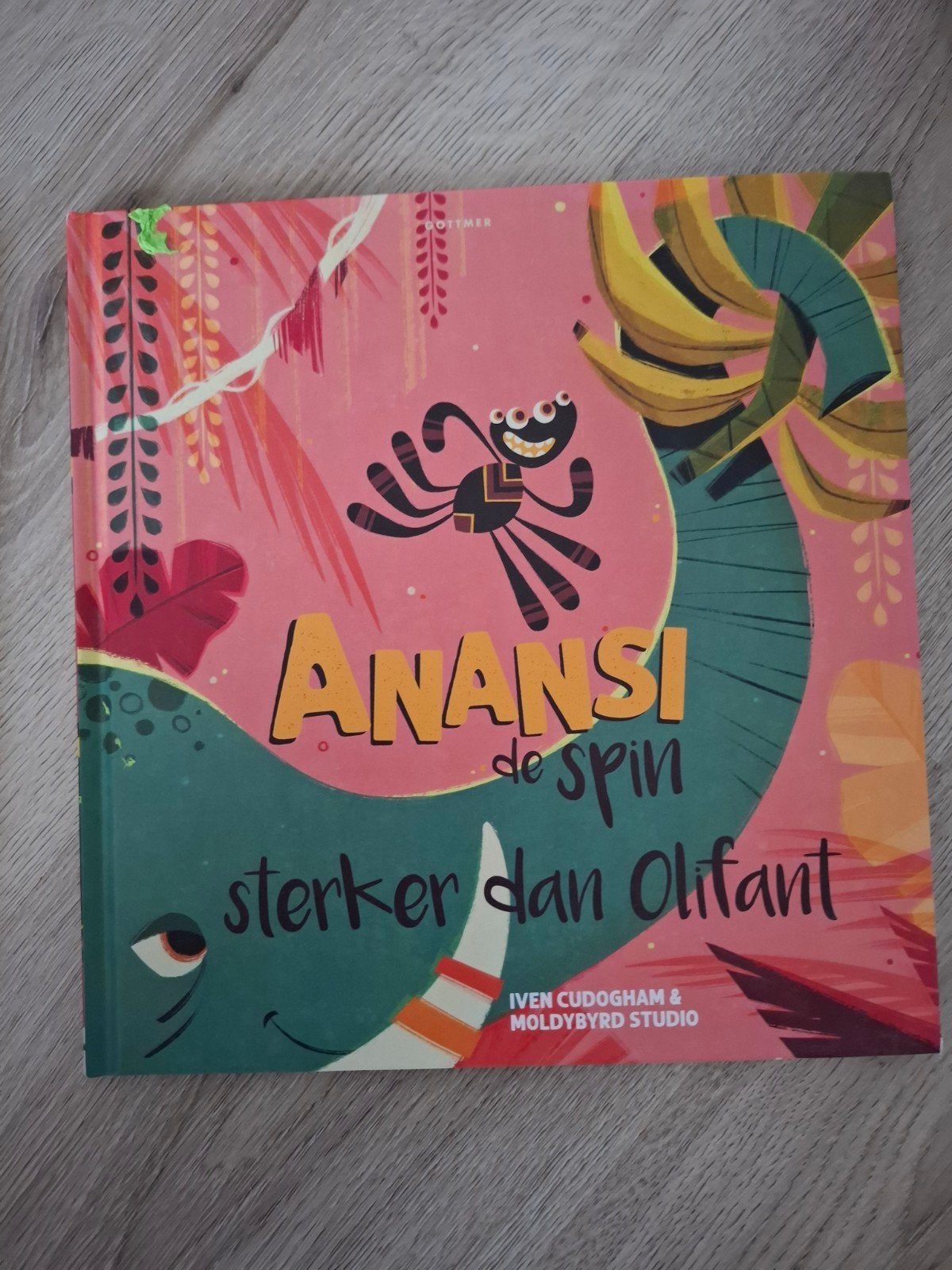 Anansi de Spin: Sterker dan Olifant & Eieren voor de Koning, Ophalen, Jongen of Meisje, Zo goed als nieuw, Voorleesboek