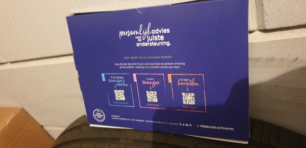 Mama vitamines supplementen vitakruid, Ophalen, Overige typen