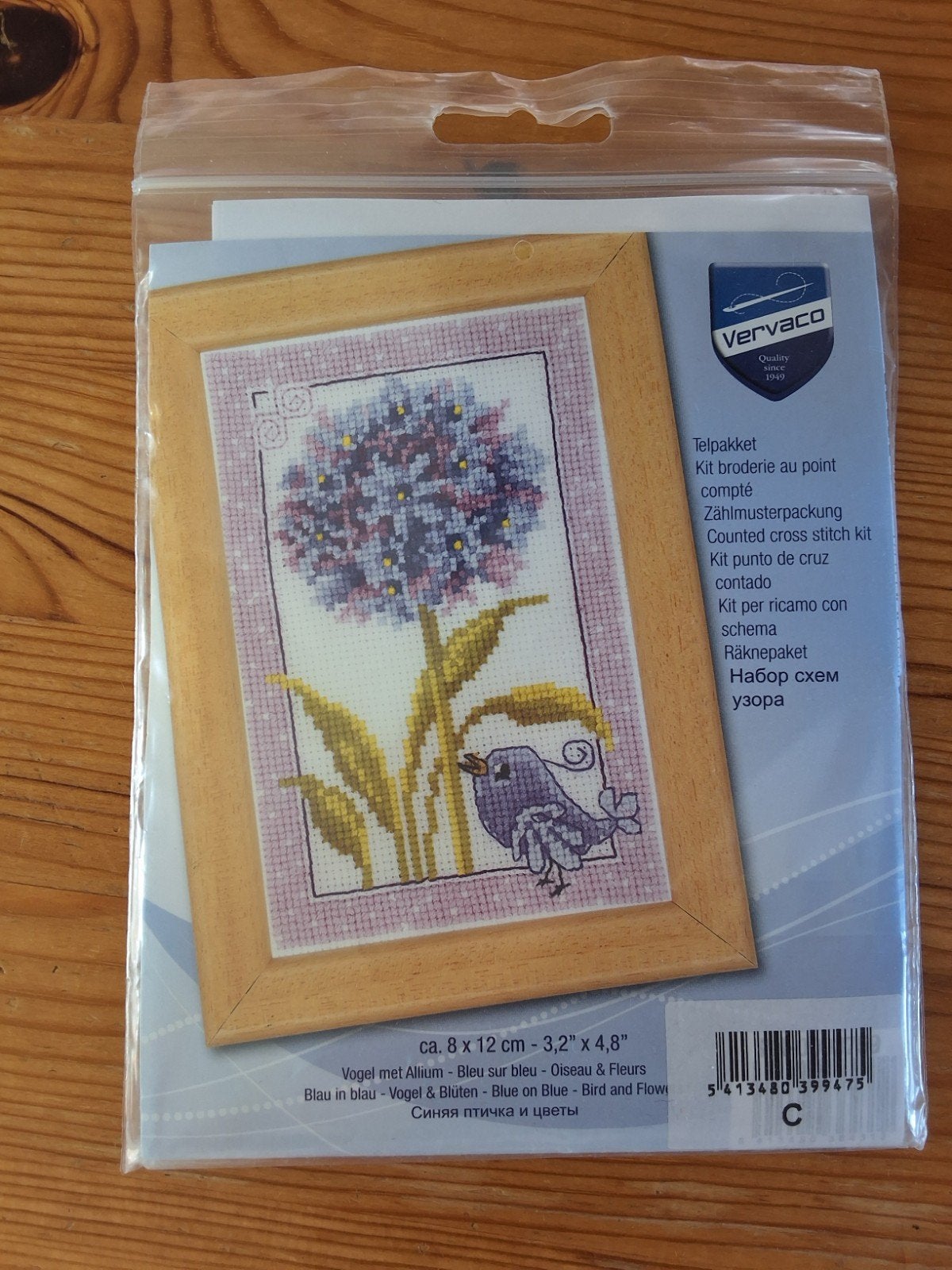 borduurpakket Vervaco, Ophalen of Verzenden, Nieuw, Handborduren, Borduurpakket