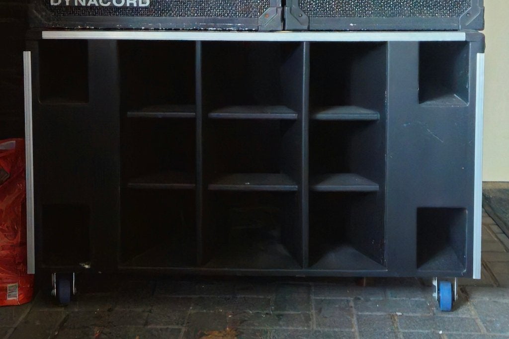 Zelfbouw en ik noem ze MLX 2 x 18 inch Horn/Reflex Subwoofer, Audio, Tv en Foto, Luidsprekers, Gebruikt, Subwoofer, Ophalen, 150 watt of meer