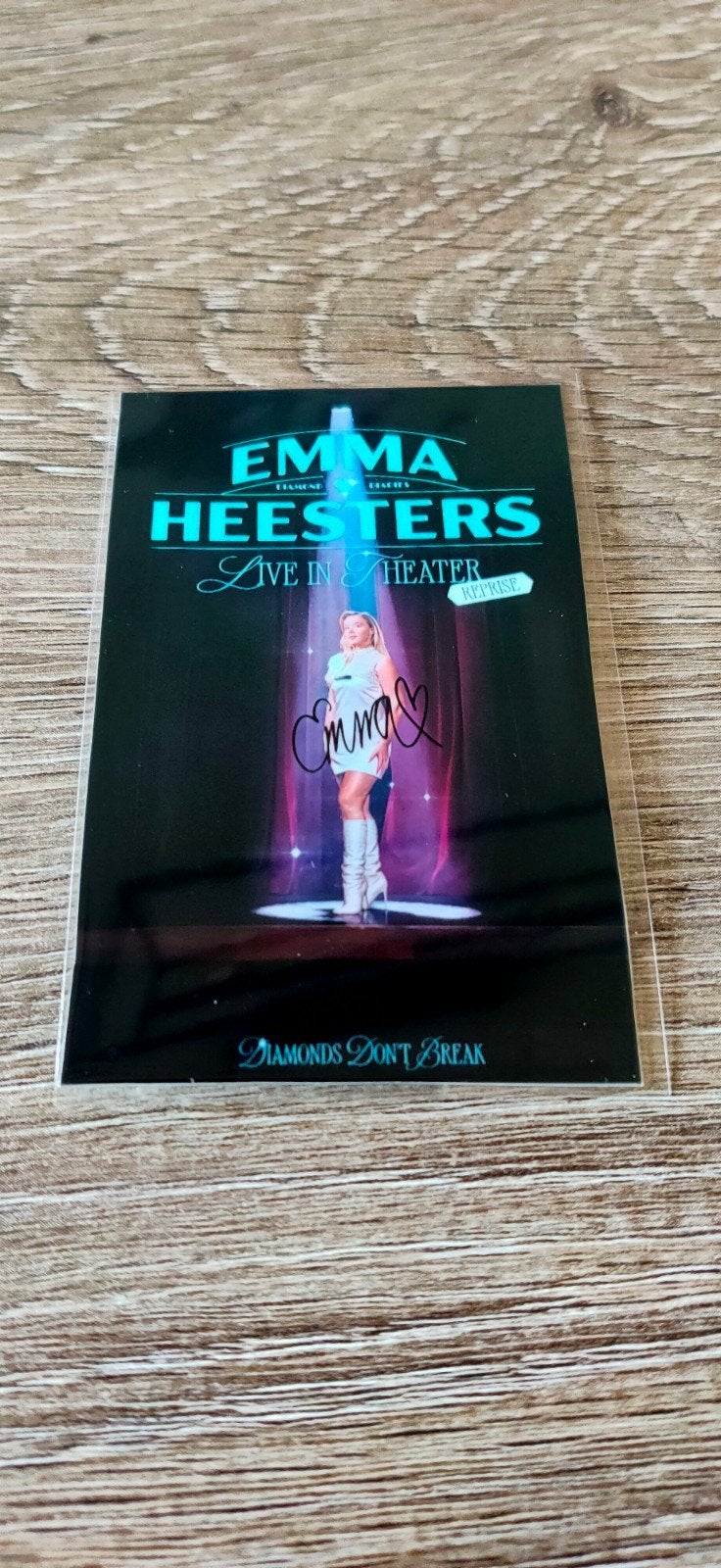 Emma Heesters photo cards €5,- per stuk, Ophalen of Verzenden