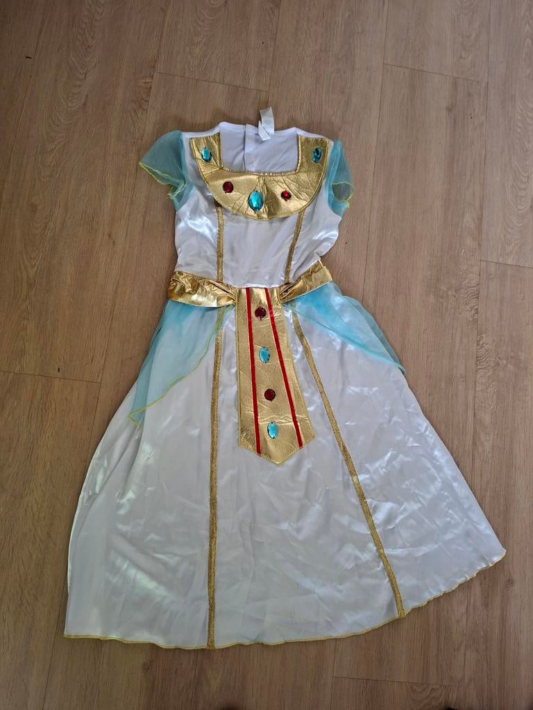 Cleopatra verkleedjurk 7-9 jaar, Ophalen of Verzenden, Zo goed als nieuw, Meisje