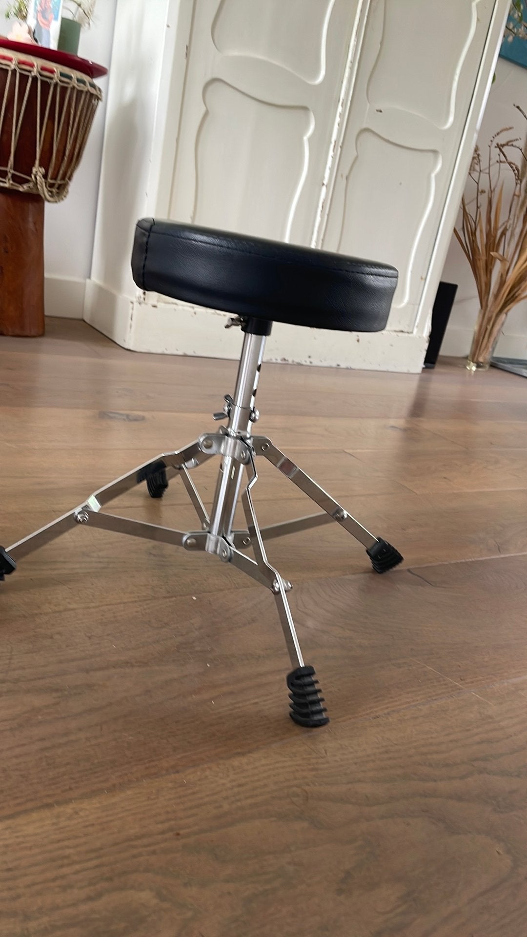 Lage drumkruk, Muziek en Instrumenten, Ophalen of Verzenden, Zo goed als nieuw, Drums of Percussie
