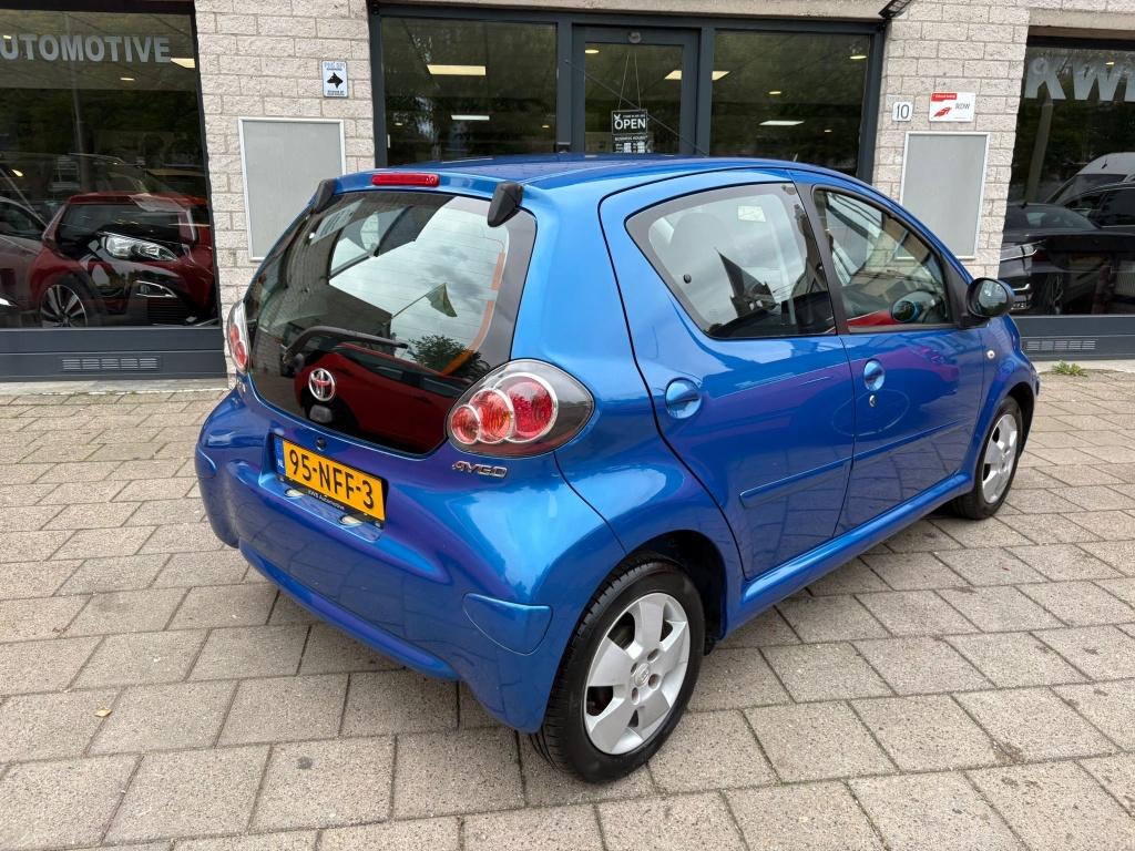 Toyota Aygo 1.0-12V Blue 5Drs Weinig Km Nw Koppeling, Auto's, Gebruikt, 68 pk, Bedrijf, Handgeschakeld