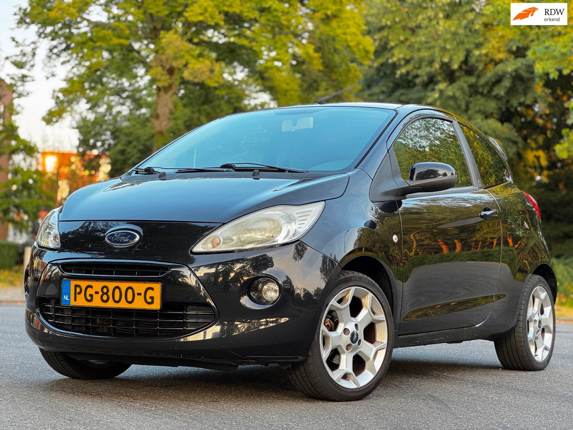 Ford Ka 1.2 Trend|AIRCO|ELEKRAMEN|STUURBEKR|INRUILKOOPIEEE, Auto's, Voorwielaandrijving, Gebruikt, 1242 cc, 4 cilinders