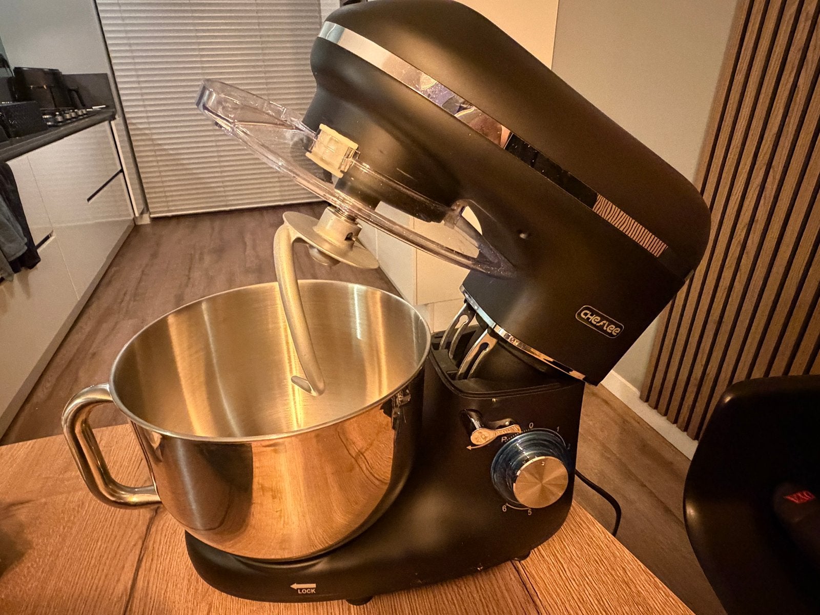 Cheflee keukenmachine, 4 liter of meer, Ophalen, Nieuw, 3 snelheden of meer