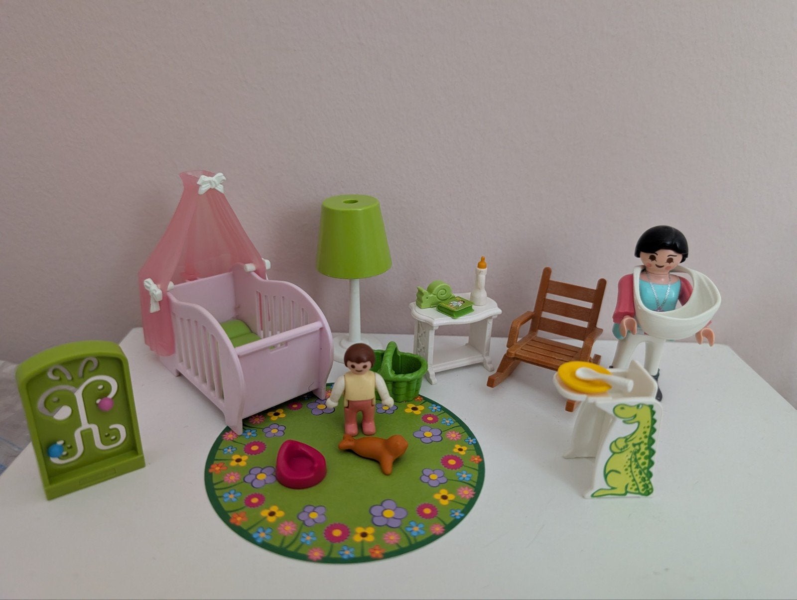 Playmobil babykamer, inrichting huis, Kinderen en Baby's, Ophalen of Verzenden, Zo goed als nieuw, Complete set, Figuren