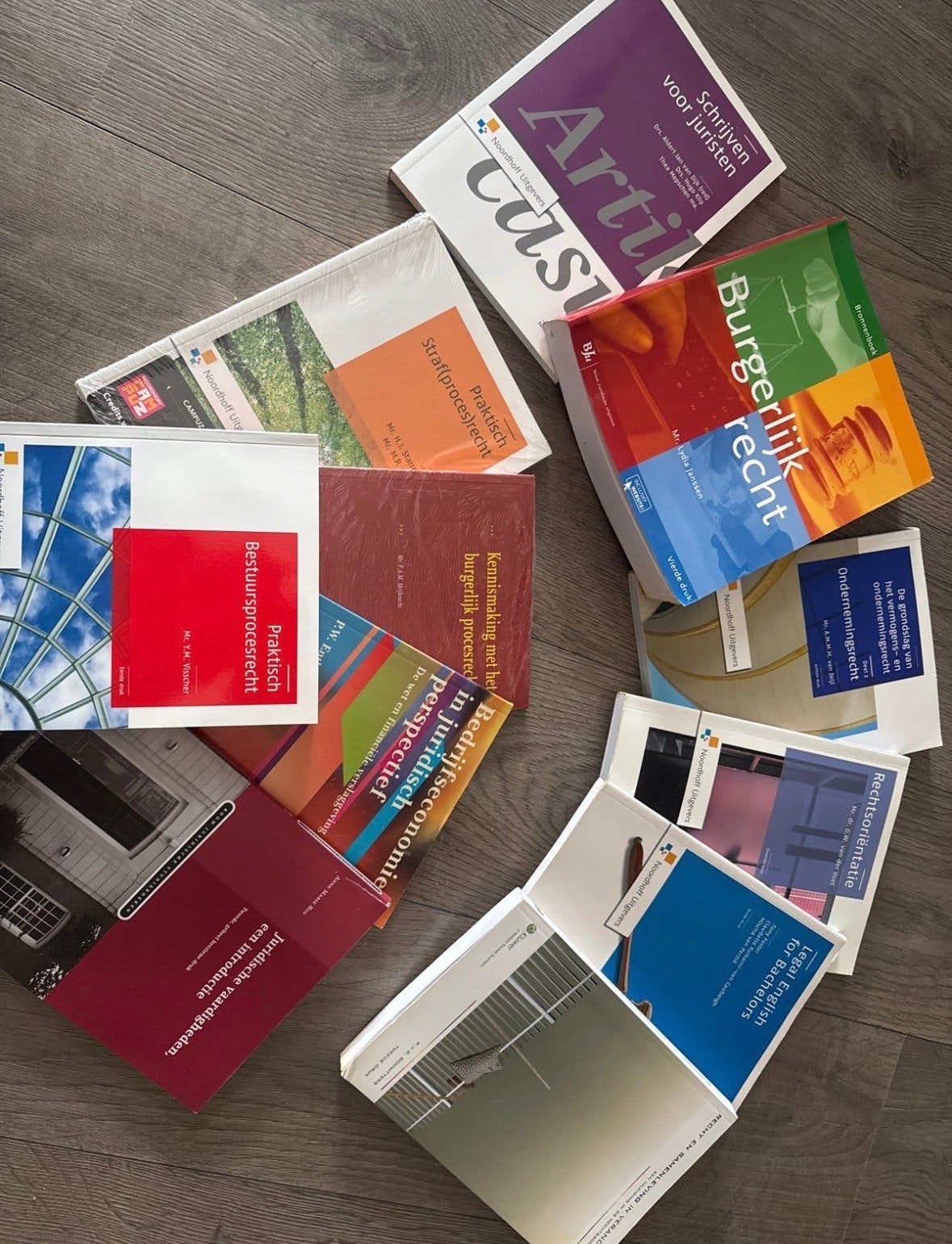 Complete set HBO studieboeken Rechten, Ophalen of Verzenden, Gamma, Gelezen, HBO