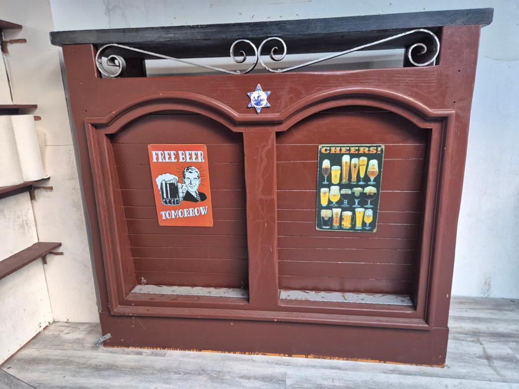 Huisbar te koop wegens beëindiging hobby, Ophalen, Gebruikt