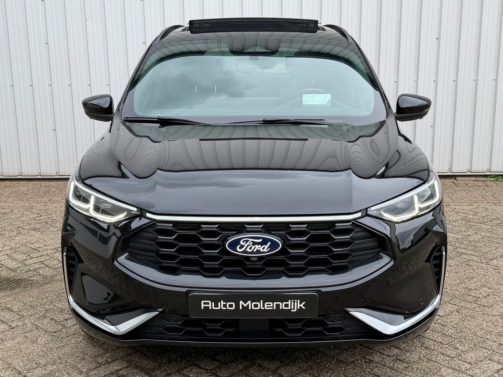 Ford Kuga 2.5 PHEV ST-Line X Panoramadak / Alcantara / B&O /, Auto's, Dealer onderhouden, Gebruikt, Zwart, 4 cilinders