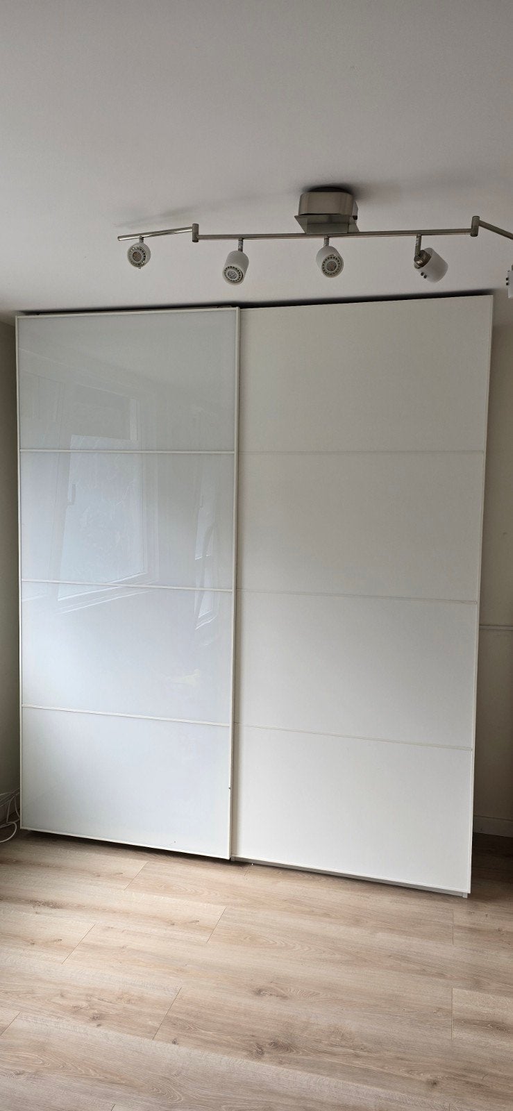 IKEA PAX Kast met Schuifdeuren Wit, 200x66x236 cm, Ophalen, Met deur(en), Gebruikt, 200 cm of meer