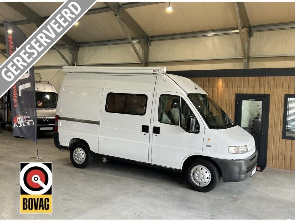 Pössl Duett 480 Airco/APK Fiat Ducato 2.5TDI 115PK, Buscamper of Camperbus, Fiat, Tot en met 2, Treinzit