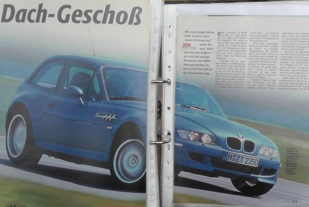 BMW Z3 M Coupe E36/8 ? eerst 21x autotest lezen, Ophalen, Gelezen, BMW