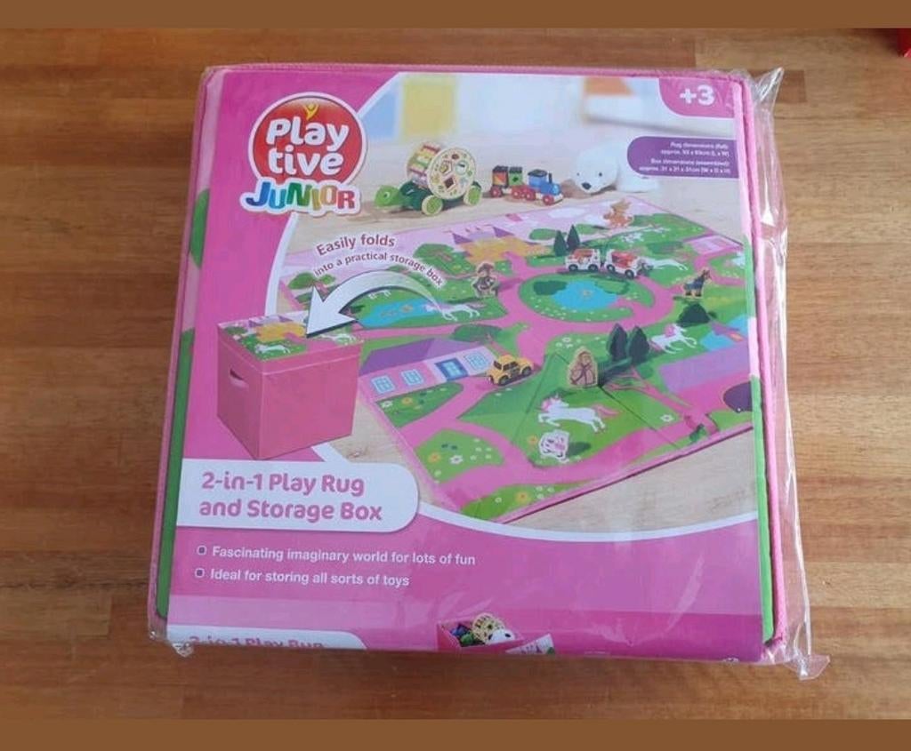 Playtive Junior 2-in-1 speelkleed en opbergdoos. , Kinderen en Baby's, Speelgoed | Educatief en Creatief, Ophalen of Verzenden