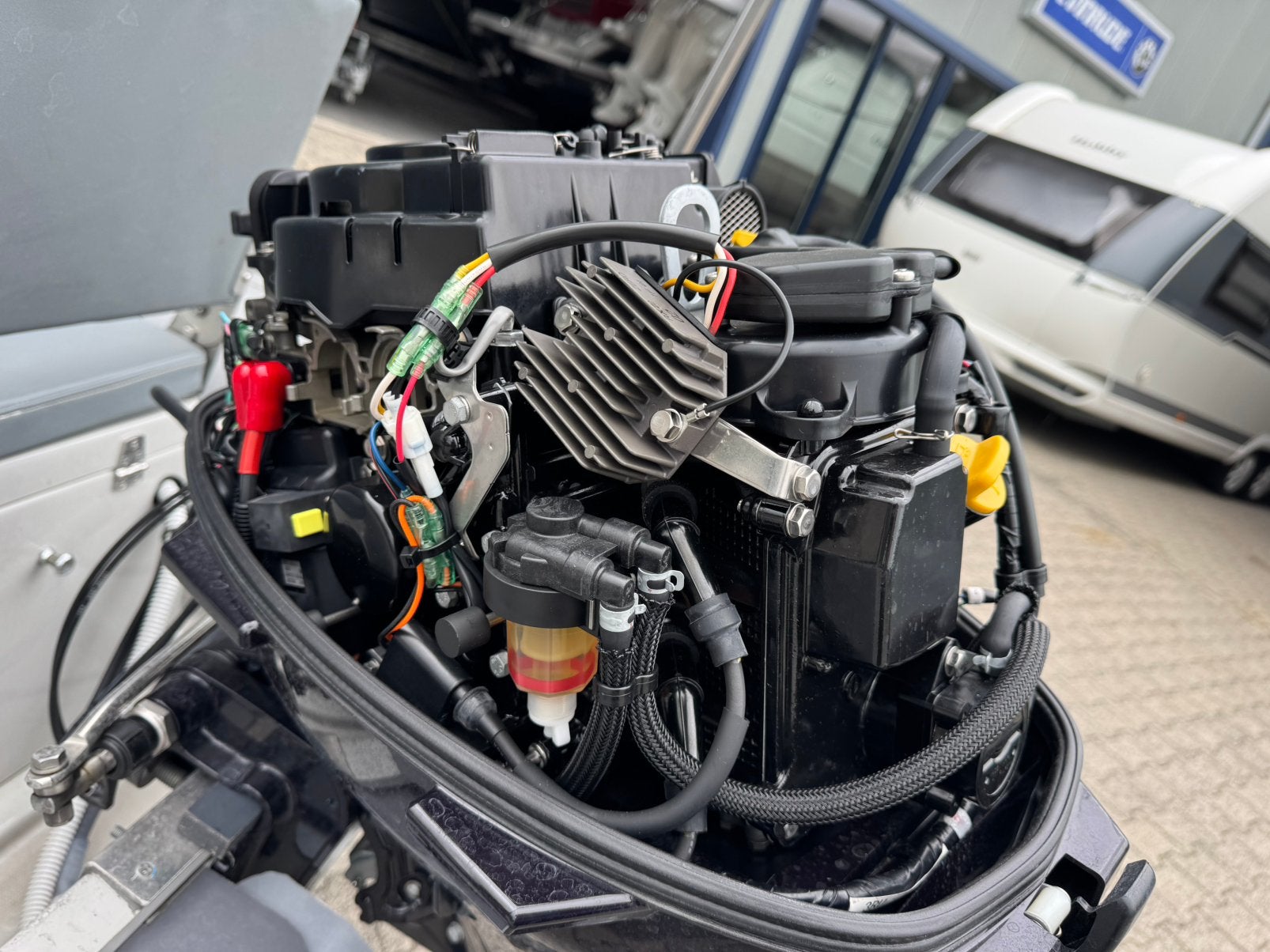 Tohatsu 20 PK EFI langstaart buitenboordmotor - 2024, Watersport en Boten, Ophalen, 10 tot 30 pk, Met afstandsbediening, Zo goed als nieuw