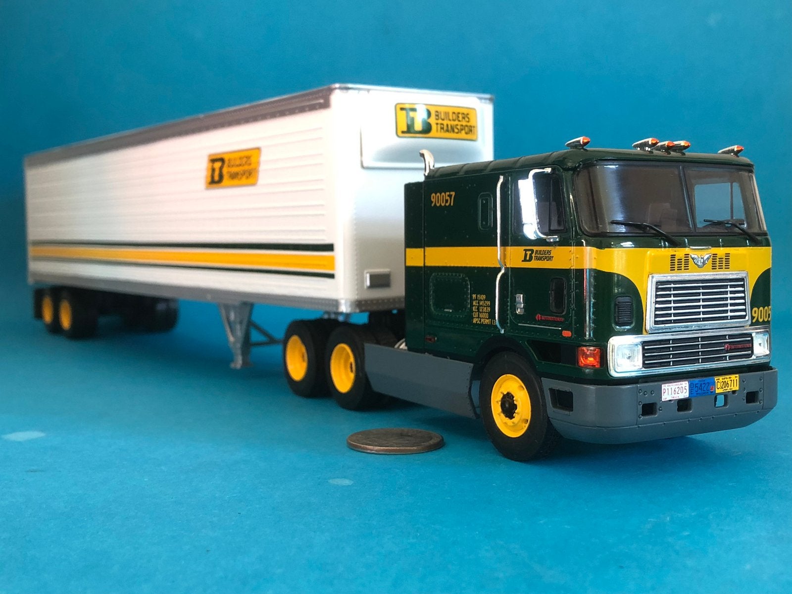 International Eagle & lange trailer Builders!Nieuw&doos!KIJK, Ophalen of Verzenden, Nieuw, Bus of Vrachtwagen