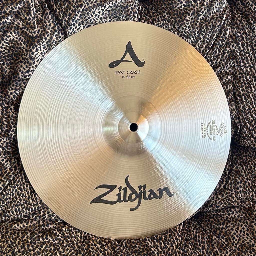 14” Zildjian A Fast Crash (NIEUW) 2022, Usa, Drums of Percussie, Nieuw, Ophalen of Verzenden