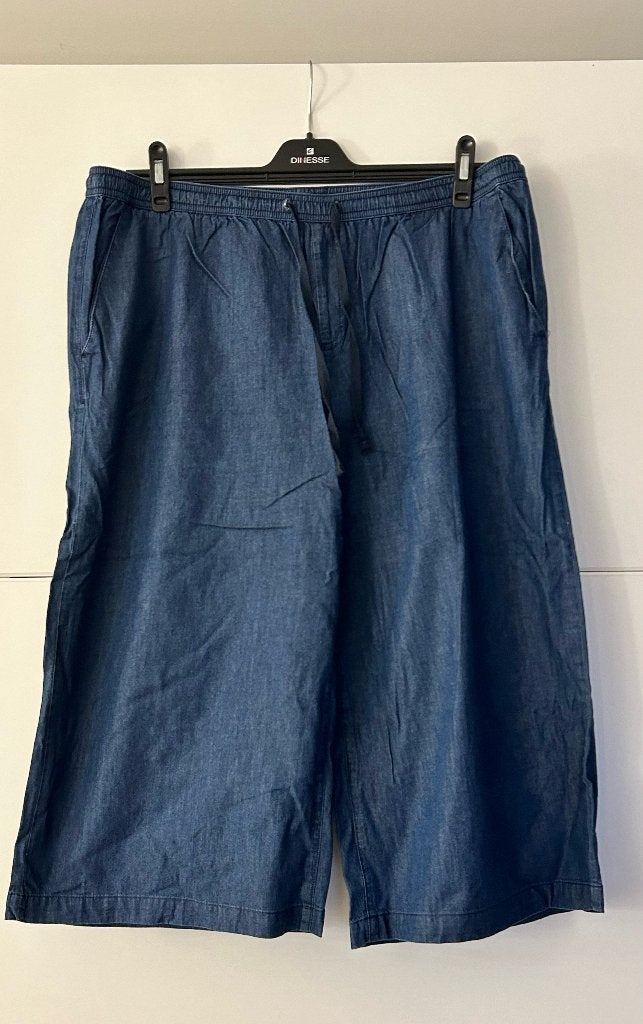 John Baner donkerblauwe short, Kort, Blauw, John Baner, Maat 46/48 (XL) of groter