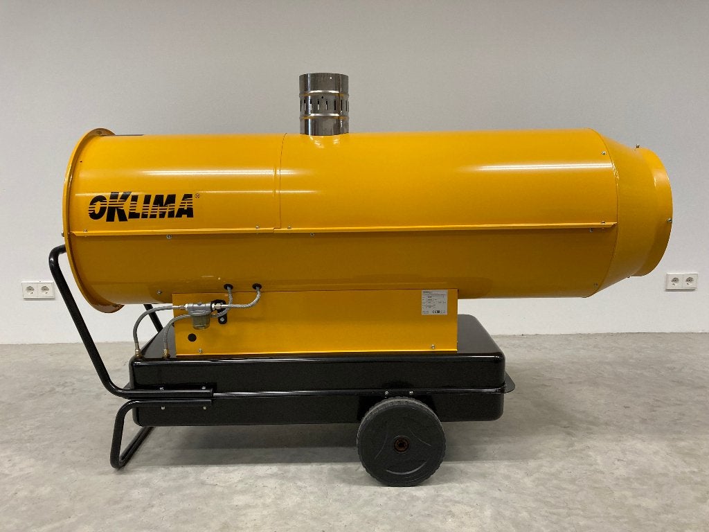 Oklima SE300 - indirect gestookte dieselheater, Ophalen, Overige typen, 150 cm of meer, Zo goed als nieuw