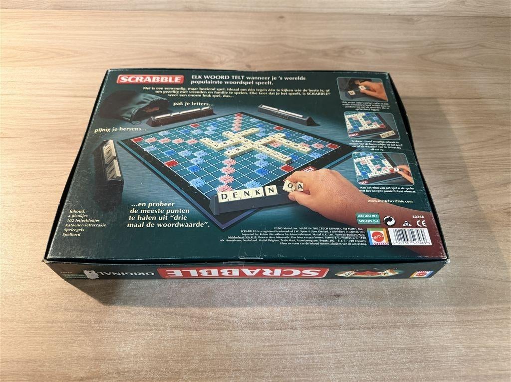 scrabble original - s6892, Verzenden, Zo goed als nieuw