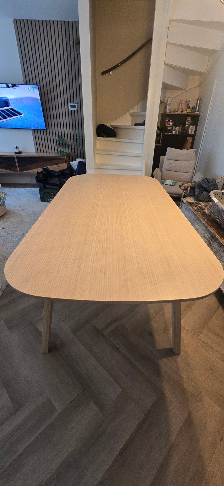Ikea VOXLÖV eettafel - Japandi stijl - Zo goed als nieuw, Huis en Inrichting, Tafels | Eettafels, Ophalen, Japandi Style, 50 tot 100 cm