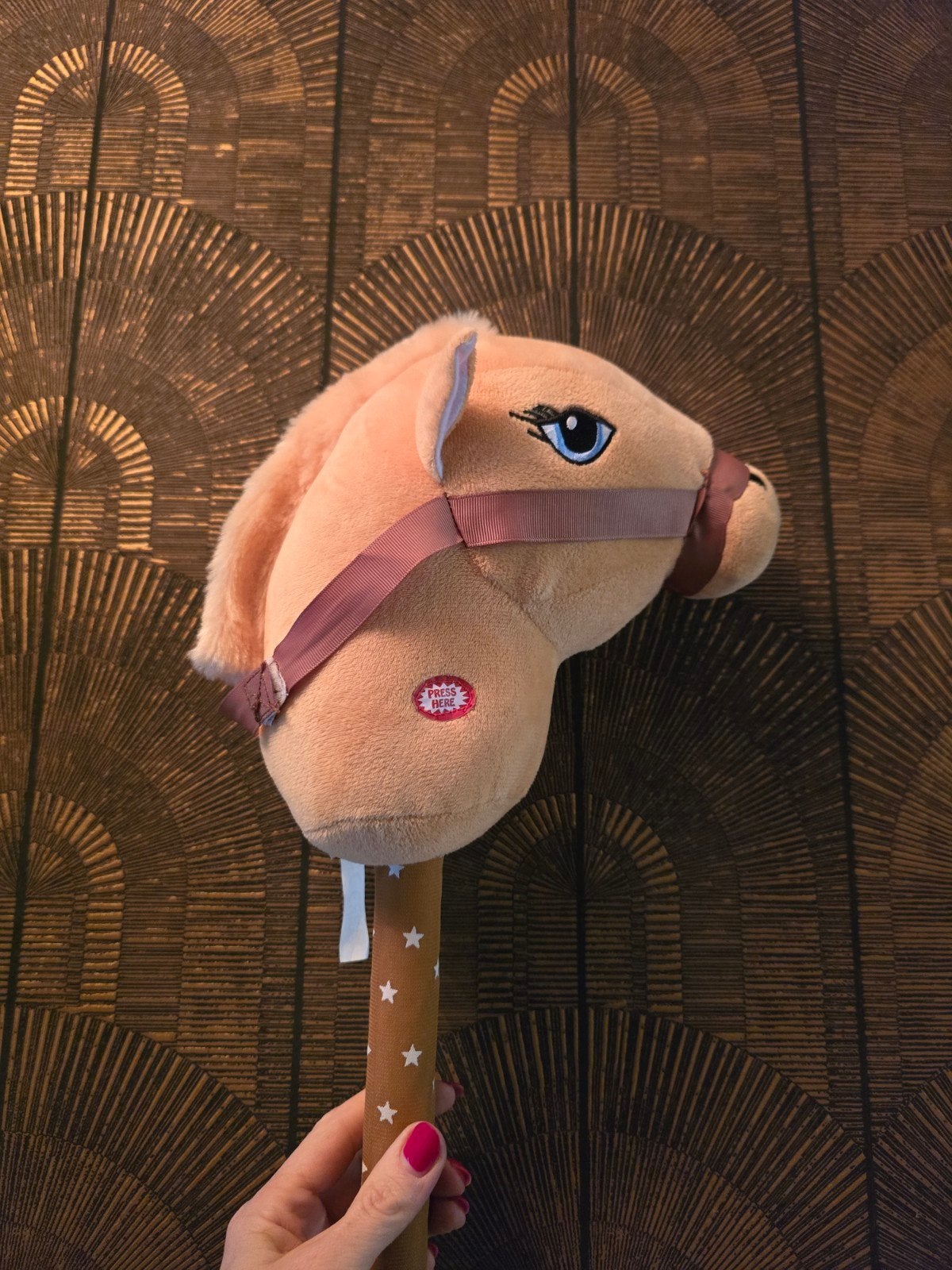 Stokpaard met geluid, Ophalen of Verzenden, Met geluid