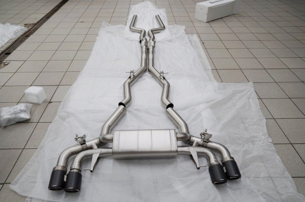 Akrapovic Evolution titanium uitlaat - BMW M5 F90 18+, Ophalen of Verzenden