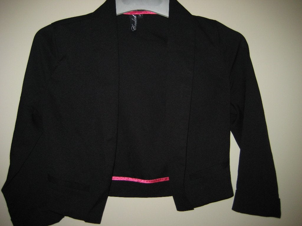 Zwarte jas, S, Coolcat, Zwart, Ophalen of Verzenden, Zo goed als nieuw, Jasje