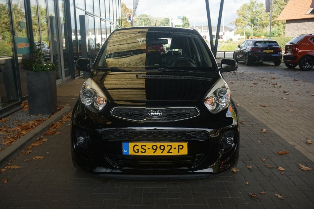Kia Picanto 1.2 CVVT DynamicLine Automaat | Cruise Control |, Stof, Gebruikt, 31 €/maand, 4 cilinders