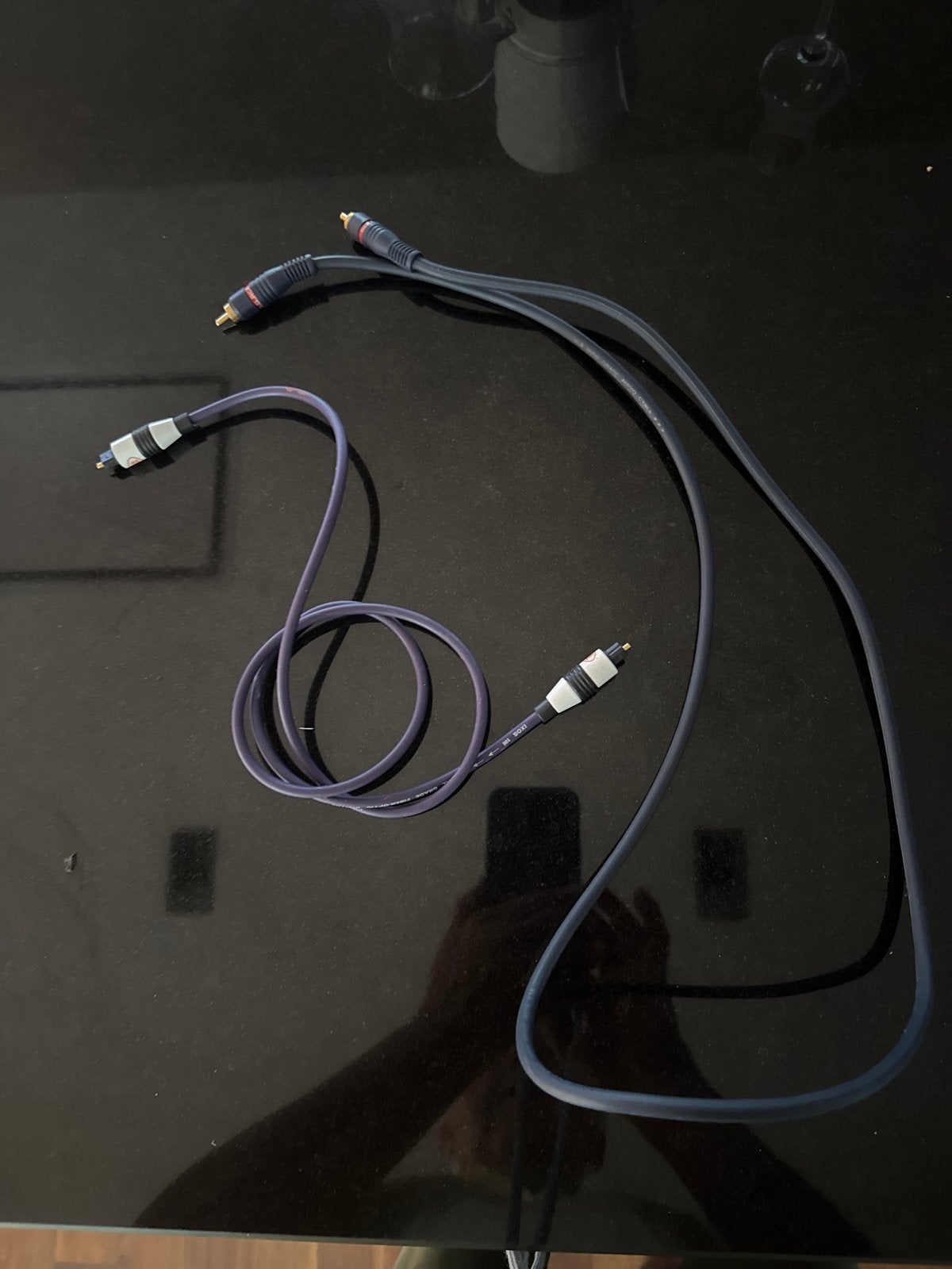 Optische kabel en Interlink-kabel, Audio, Tv en Foto, Audiokabels en Televisiekabels, Ophalen of Verzenden, Gebruikt, Minder dan 2 meter