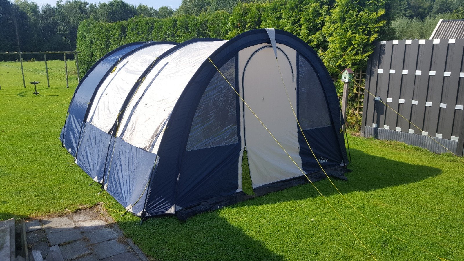 grote tent 4 persoons Abbey, Caravans en Kamperen, Tenten, Ophalen, Zo goed als nieuw, Tot en met 4