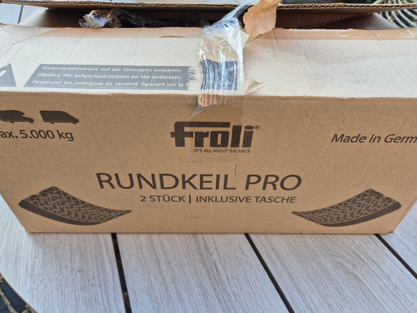 Froli Rundkeil Pro Caravan Levelers (2 stuks), Ophalen, Nieuw