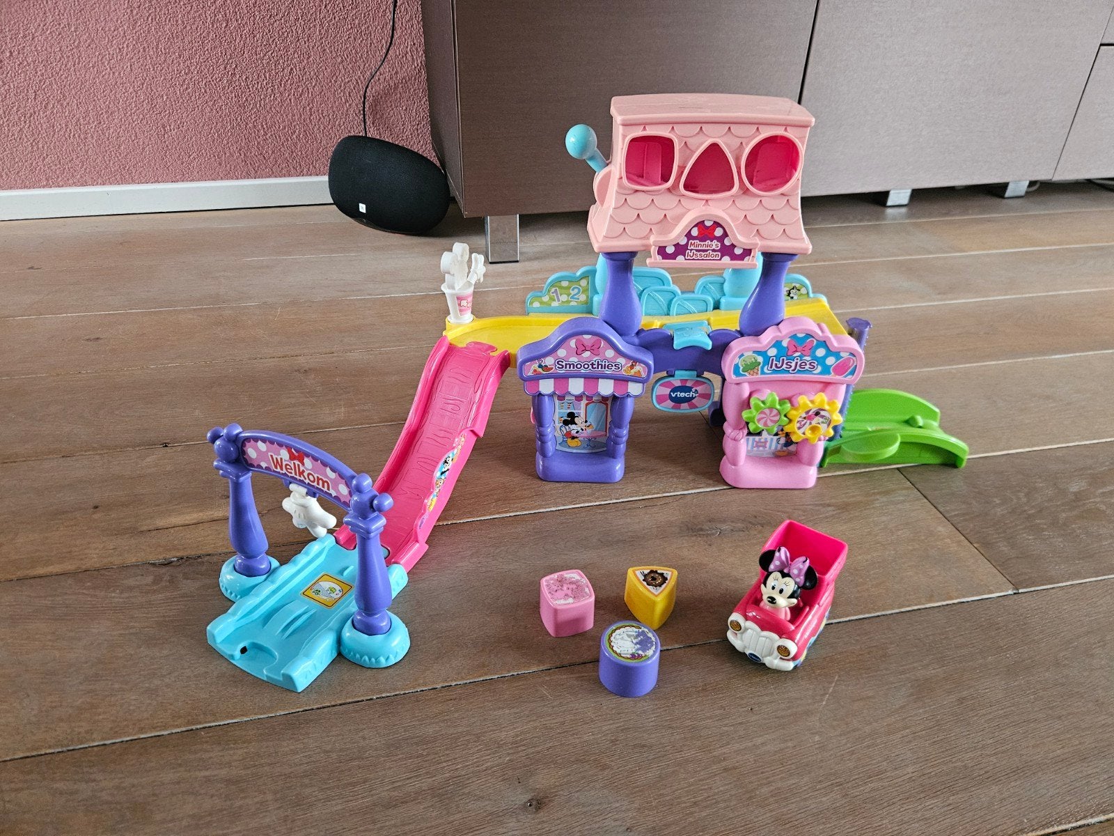 VTech Toet Toet Auto's Minnie Mouse ijssalon, Ophalen, Gebruikt, 2 tot 4 jaar