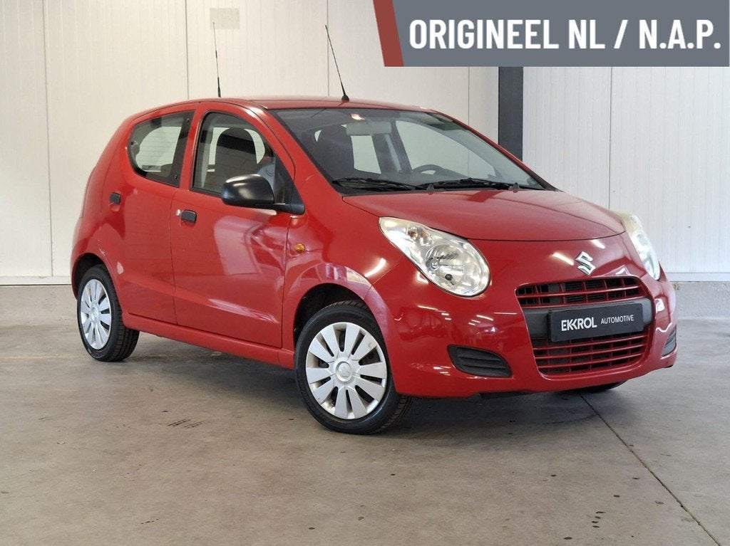 Suzuki Alto 1.0 Comfort ( Origineel NL/Airco/Zuinig/NAP ), Auto's, Suzuki, Bedrijf, Te koop, Alto, ABS, Airbags, Airconditioning