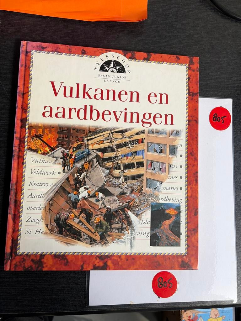 Vulkanen en aardbevingen - Sesam Junior Lannoo, Boeken, Wetenschap, Zo goed als nieuw, Natuurwetenschap, Ophalen of Verzenden
