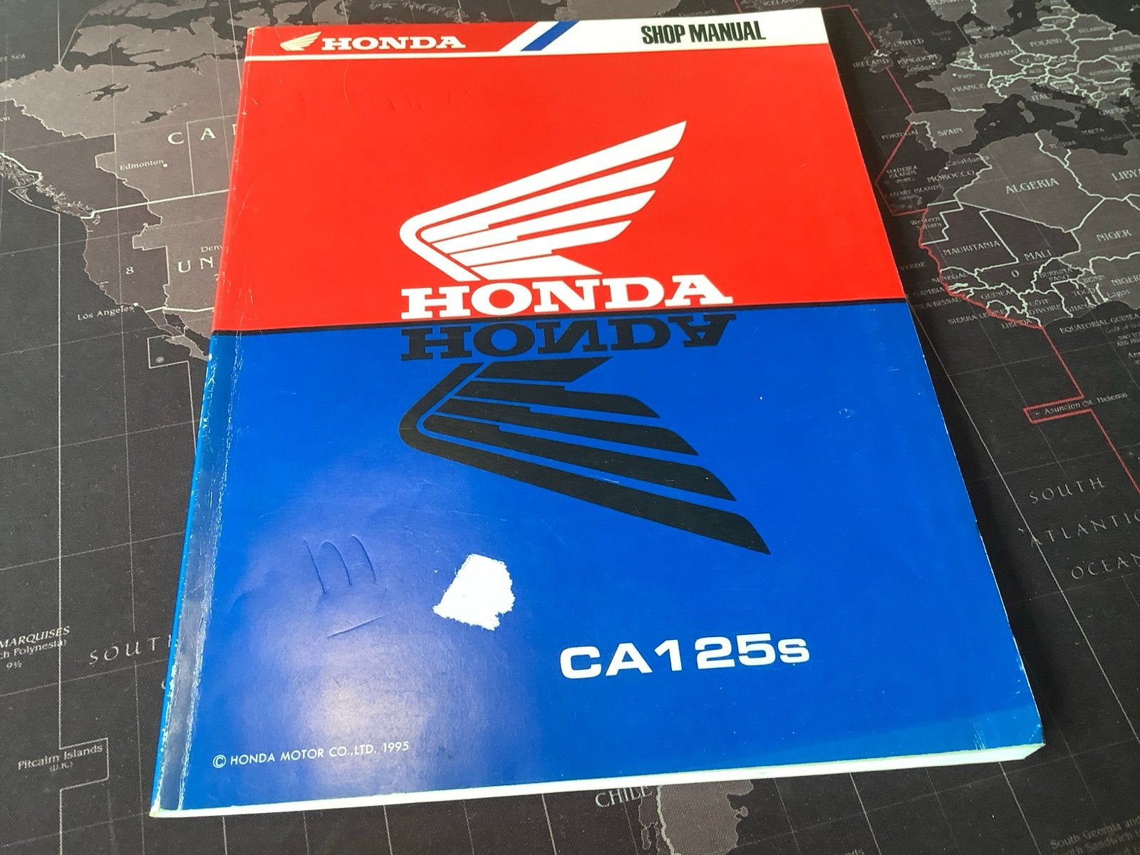 Honda CA125s Shop Manual - Werkplaatshandboek, Verzenden, Honda