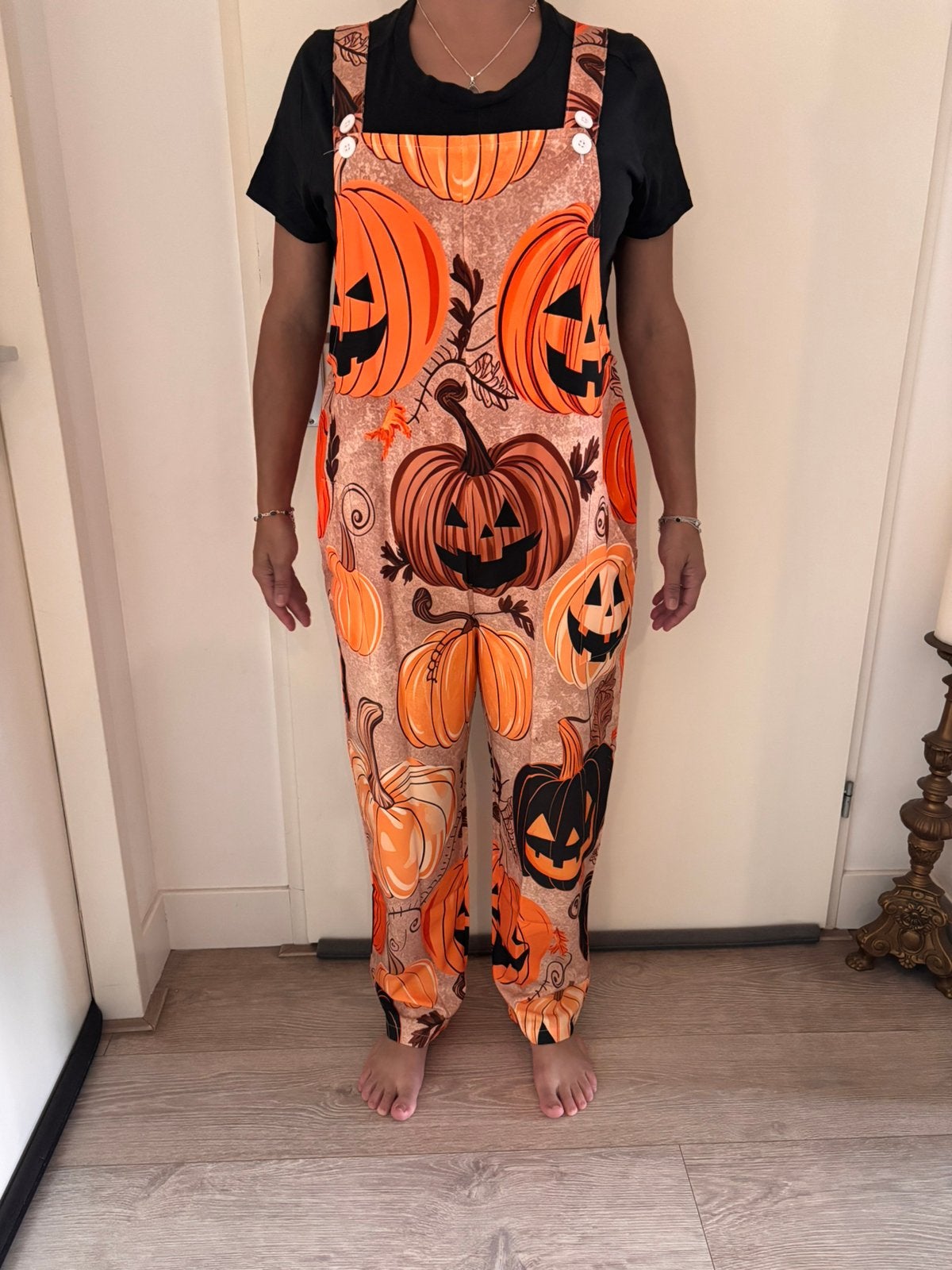 Pompoen overall ( Halloween) maat L nieuw, Kleding | Dames, Ophalen of Verzenden, Nieuw