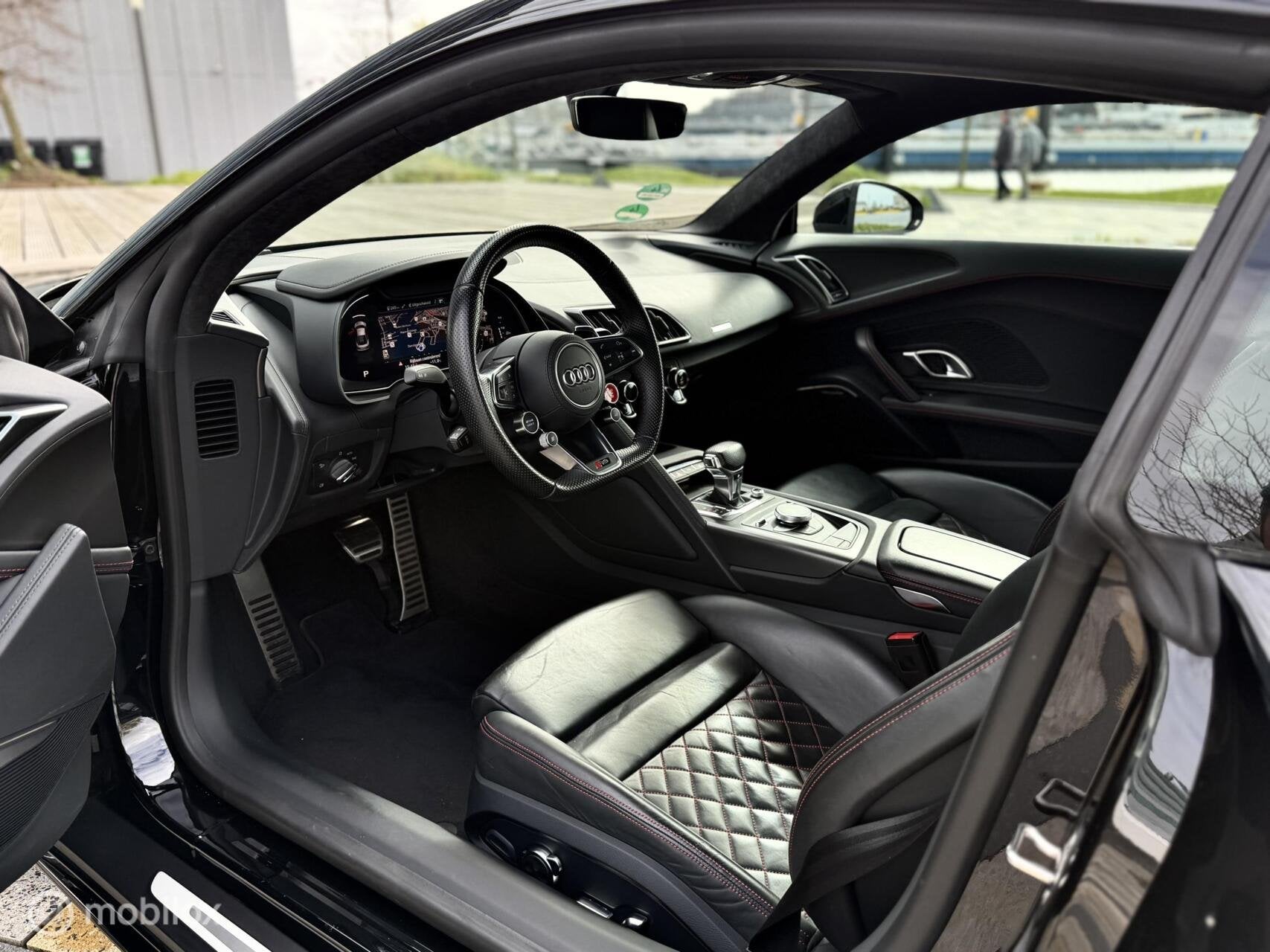 Audi R8 5.2 performance RWD v10 |B&O |Sportuitlaat |Leder, Auto's, Audi, Automaat, Dealer onderhouden, Achterwielaandrijving, Gebruikt