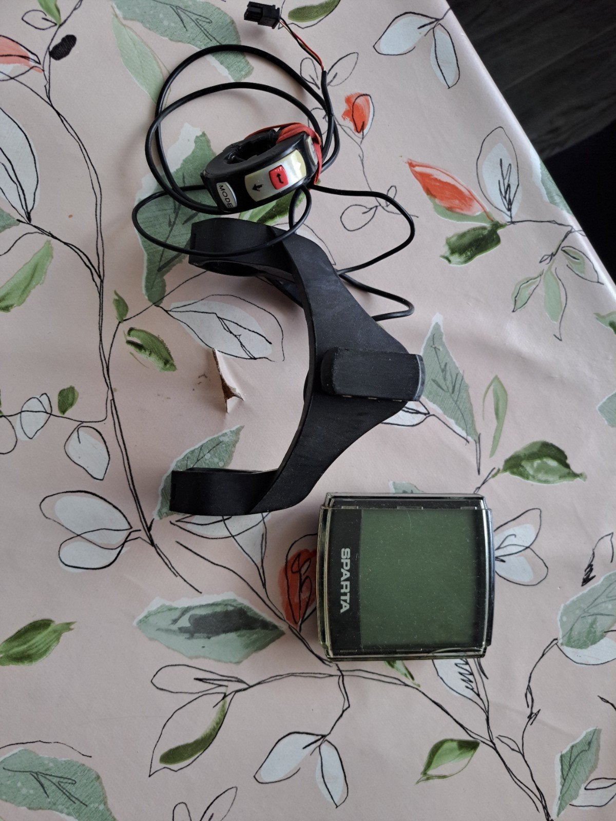 Sparta ion gl display met houder en bediening., Fietsen en Brommers, Fietsaccessoires | Fietscomputers, Ophalen, Gebruikt