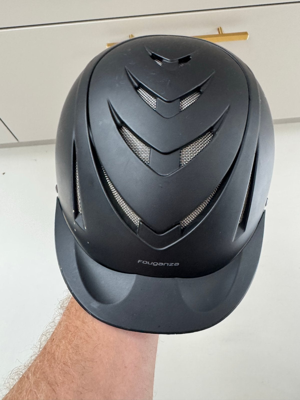 Helm Paardrijden Fouganza S 51-54 cm, Ophalen of Verzenden, Gebruikt
