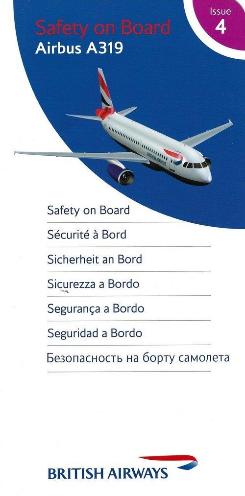 British Airways - Airbus A319, Verzamelen, Ophalen of Verzenden, Nieuw, Kaart, Foto of Prent
