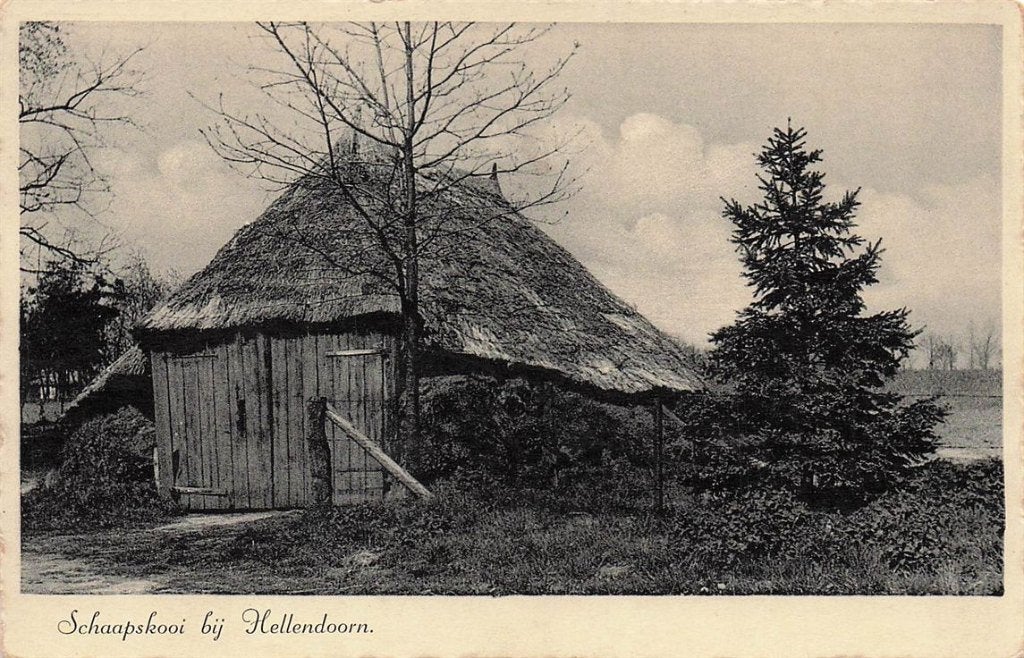 702-172-031 Schaapskooi Bij Hellendoorn, Verzamelen, Verzenden, Voor 1920, Overijssel