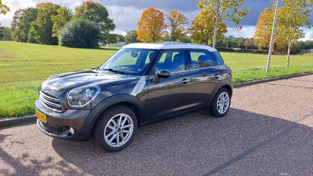 Mini Countryman Cooper 1.6 Black Pepper, Pano dak,  Stoelv, Voorwielaandrijving, Stof, Particulier, SUV of Terreinwagen