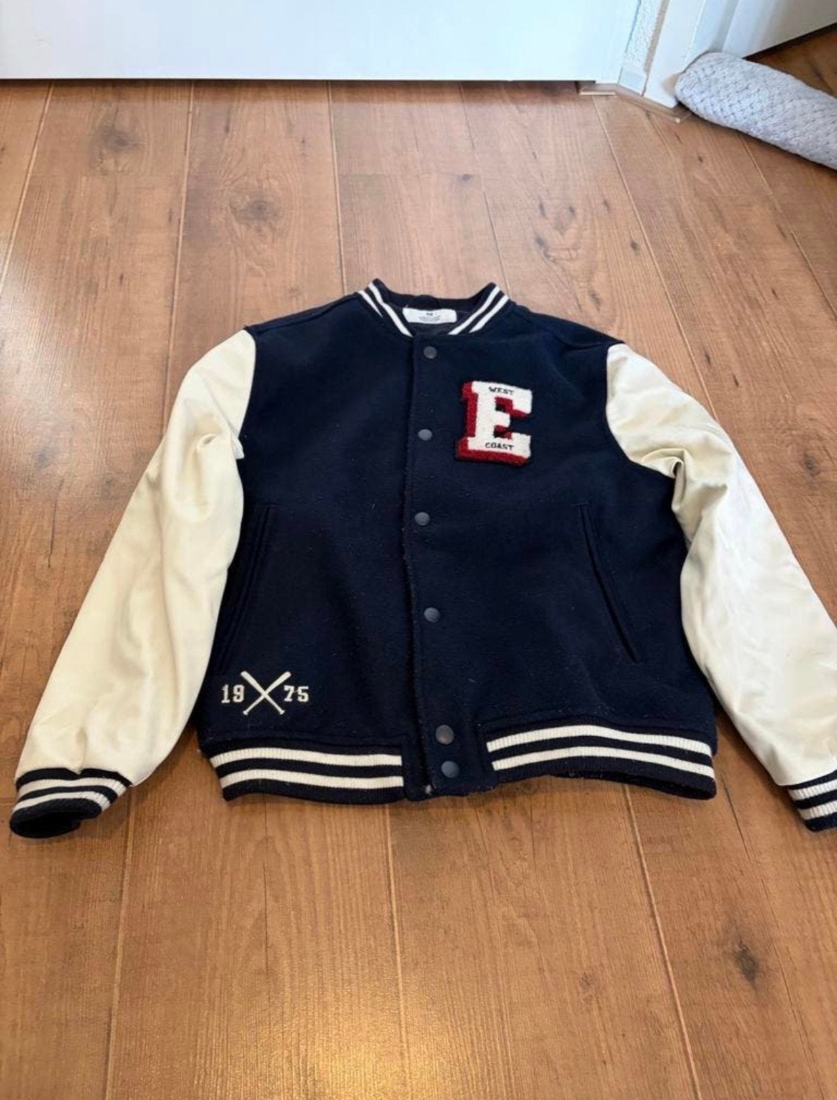 H&M Collegejack / Baseballjack Maat 146, Ophalen, Gebruikt, Jongen, Jas