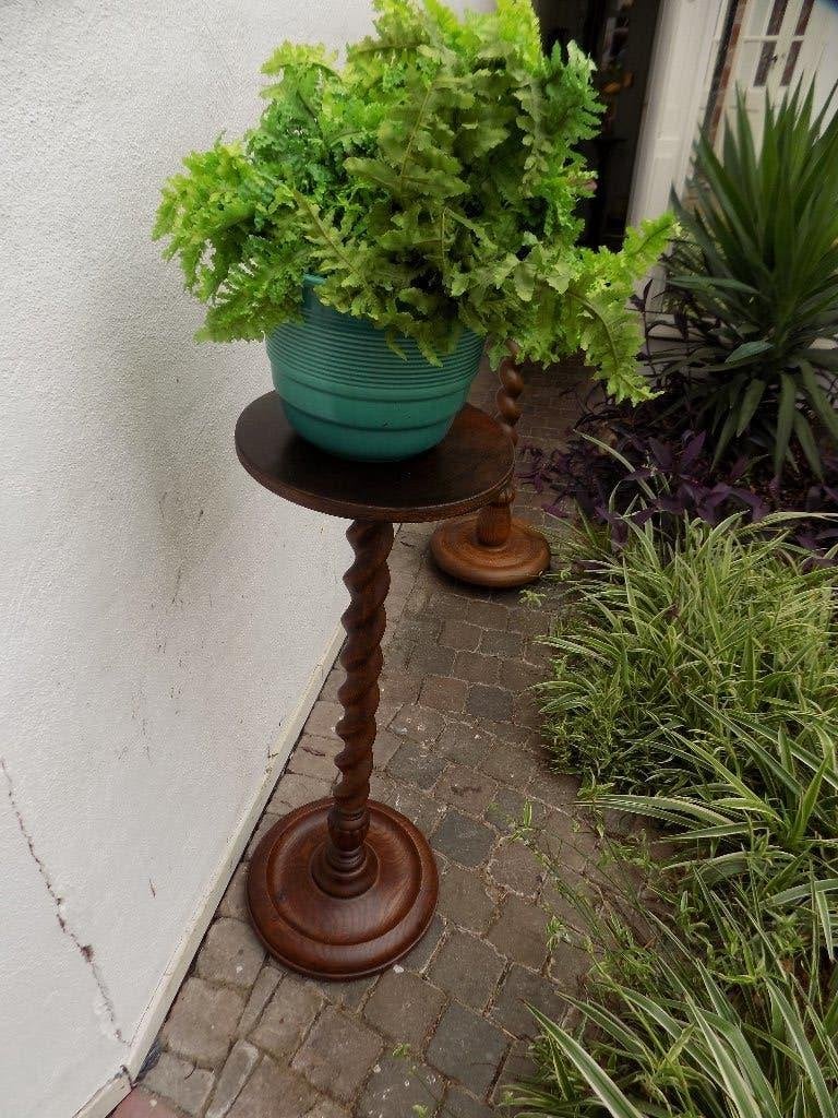 Plantentafel zuil klassiek vintage pied de stalle, Ophalen, Gebruikt